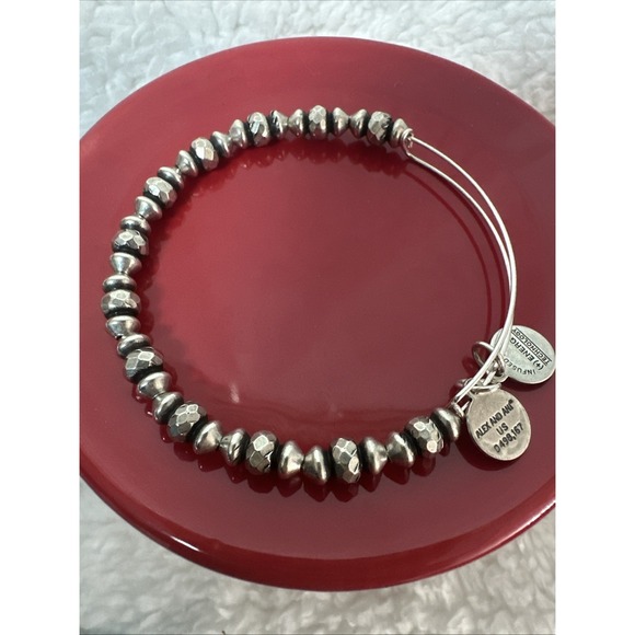 Alex and Ani Christmas Charm Bangle Bracelet Set of 6 Snowman, Present, Star - Picture 8 of 10